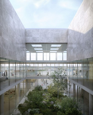 Illustration for article titled Interior Renders of New Schiphol Terminal